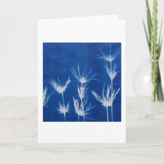 Floral Greeting Card Blank Inside  Kort