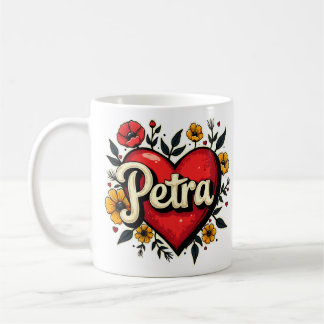 Floral Heart Petra 1 Kaffemugg