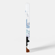 Floral iPhone Case – Elegant "Woman" Design