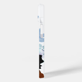 Floral iPhone Case – Elegant "Woman" Design