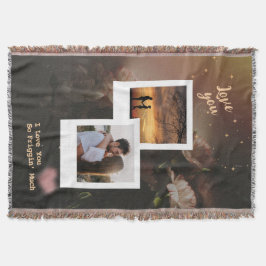 Floral Love Collage with Romantic Quote Filt