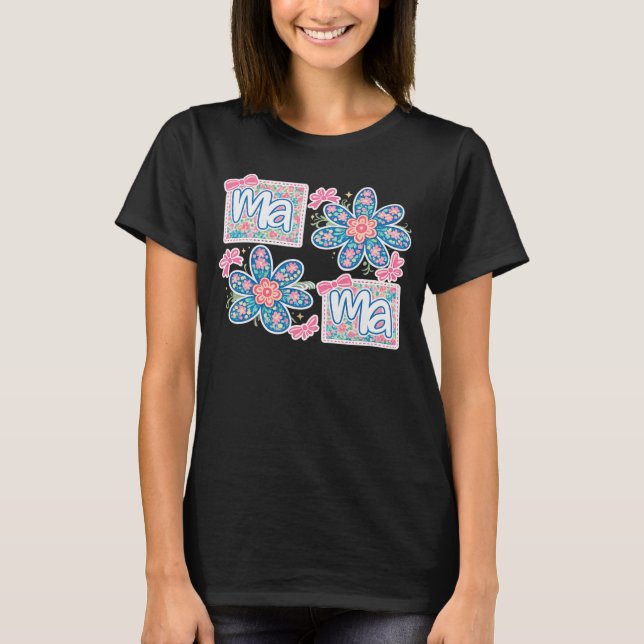 Floral Mama Shirt T (Framsida)