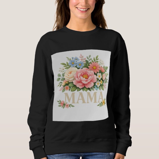 Floral Mama T-shirt  (Framsida)