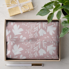 Floral Meadow Dreams Botanical Silhouettes blush