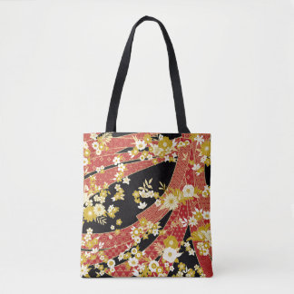 Floral Mix Kimono Pattern Tygkasse
