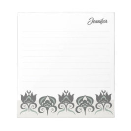 Floral modern elegant earthy CC1290 lined Anteckningsblock