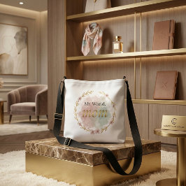 Floral Mom Crossbody Bag – Gift for Mom Axelväska