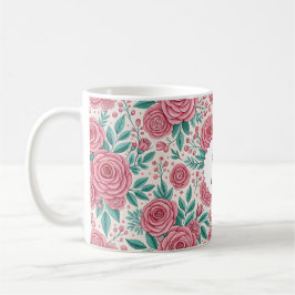 Floral Mom Superpower  Kaffemugg
