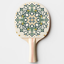floral mosaic pingisracket