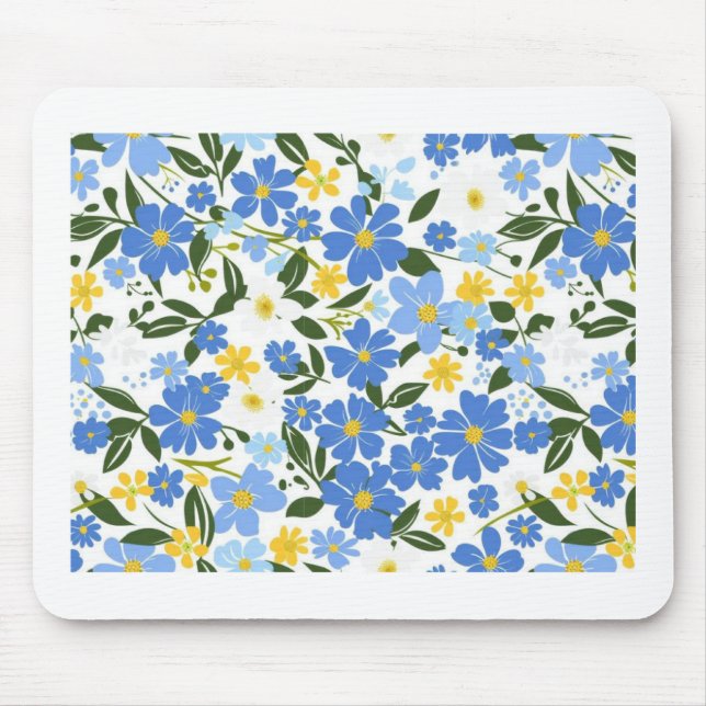 Floral Mousepad Musmatta (Framsidan)