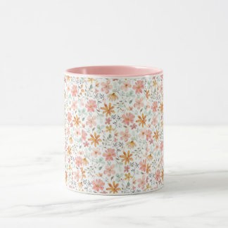 Floral mug mugg