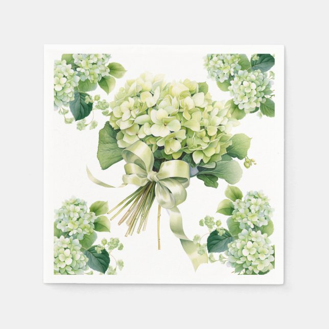 Floral Napkins Pappersservett (Framsidan)