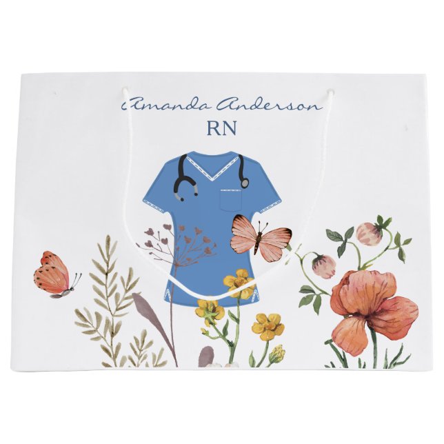 Floral Nurse Graduation (Framsidan)