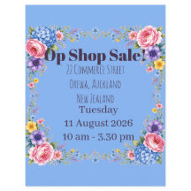 Floral Op Shop Flyer