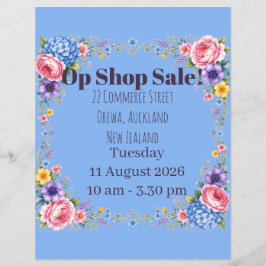 Floral Op Shop Flyer