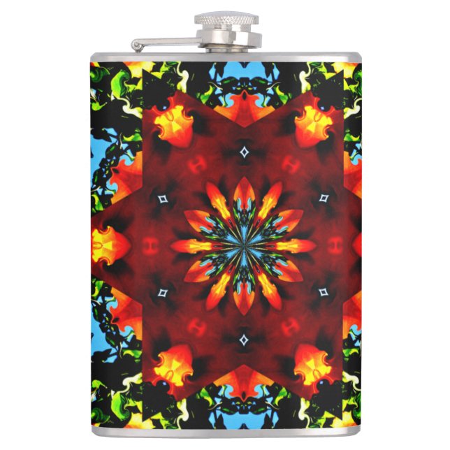 Floral Orange Fickplunta (Framsidan)