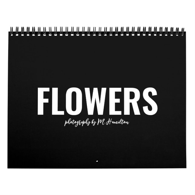 Floral Photography Calendar Kalender (Omslag)