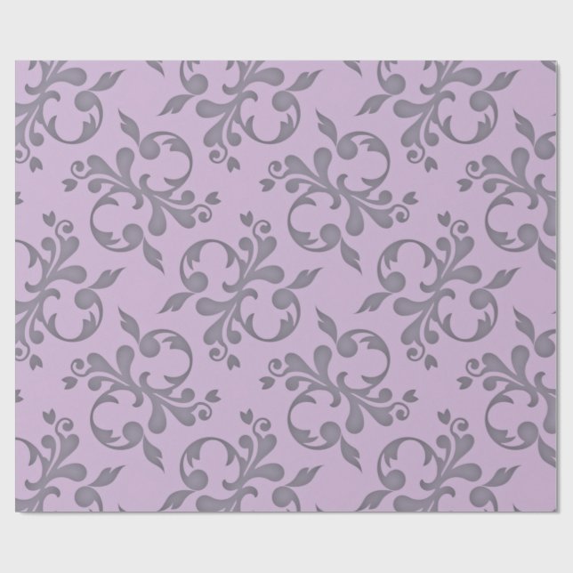 Floral Presentpapper (Platt)