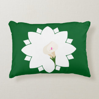 floral prydnadskudde