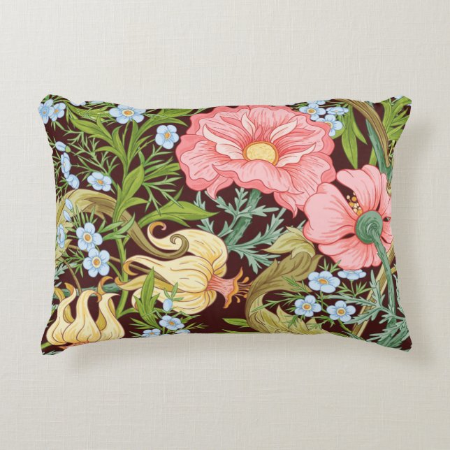 Floral Seamless pattern, background with In art no Prydnadskudde (Framsidan)