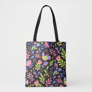 Floral seamless pattern design. Spring flowers and Tygkasse