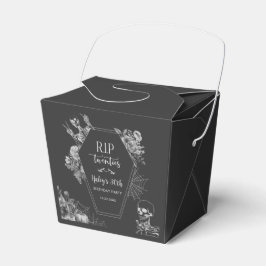 Floral Skull RIP Twenties 30th Birthday Party Presentaskar