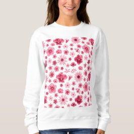 floral sudadera t shirt