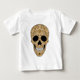 Floral Sugar Skull Dia de los Muertos T Shirt