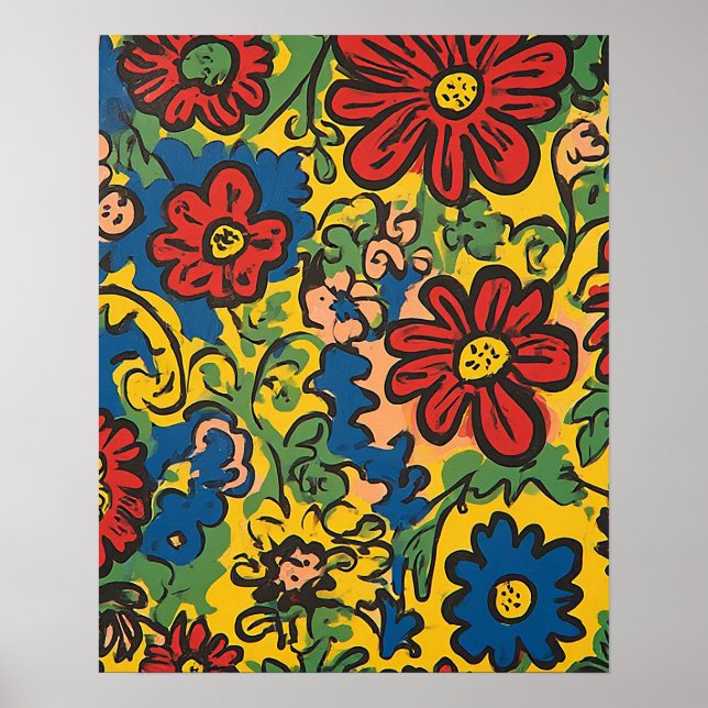 Floral Symphony Poster (Framsidan)