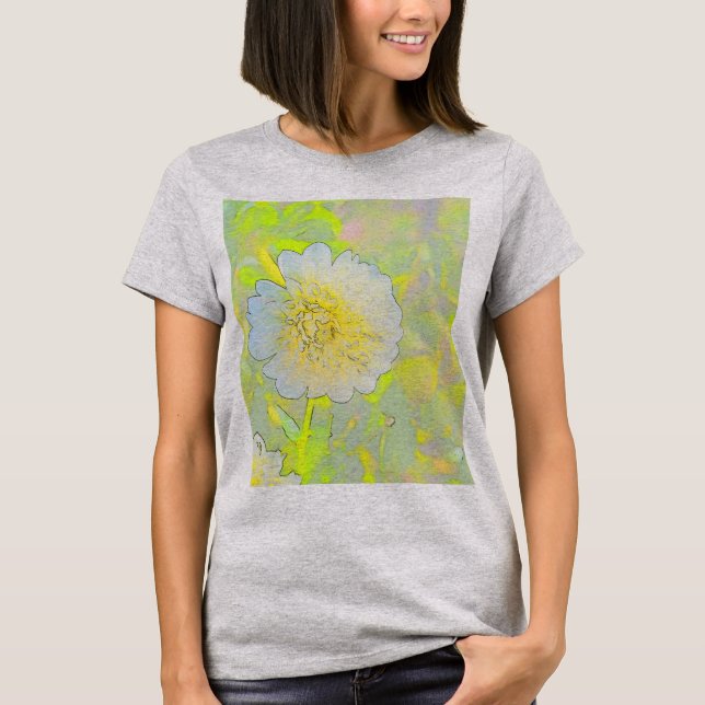 Floral  t shirt (Framsida)