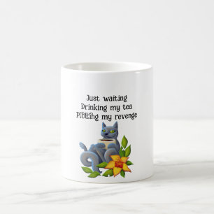 Floral Te Kitty Mugg