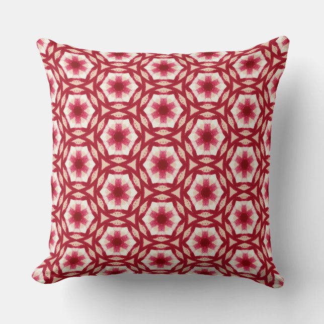 Floral Throw Pillow Kudde (Framsida)