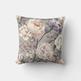 Floral Throw Pillow Kudde