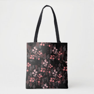 Floral Tote Bag Tygkasse