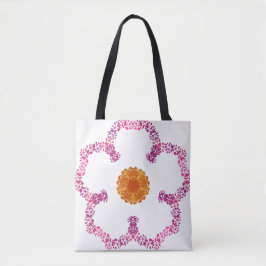 Floral Tote Bag Tygkasse