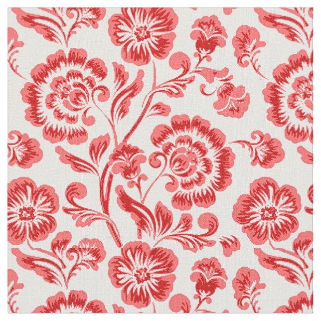 Floral Tyg (Närbild)
