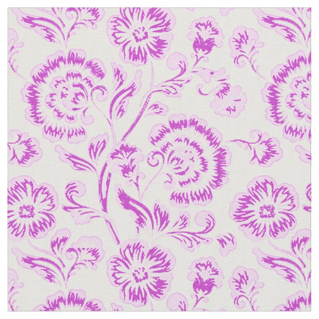 Floral Tyg (Närbild)