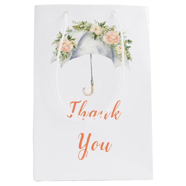Floral Umbrella Baby Shower (Framsidan)