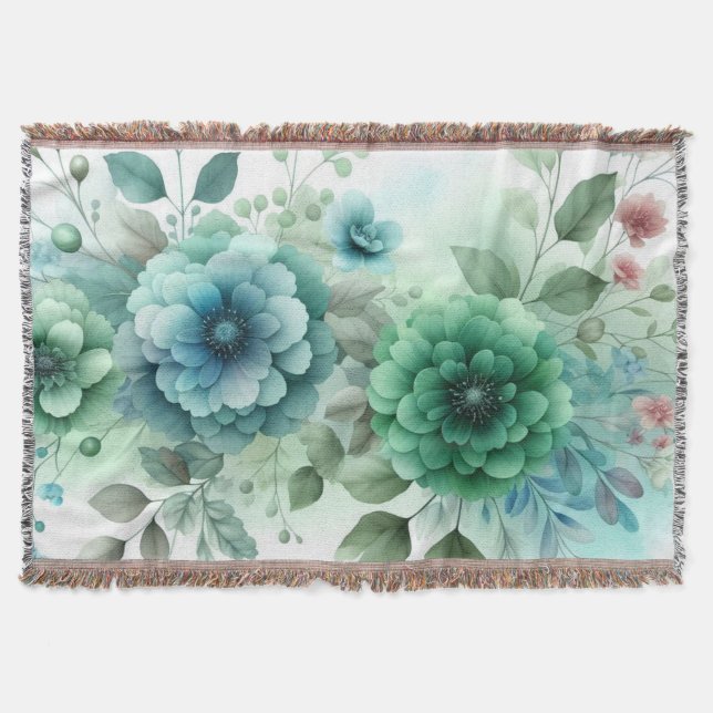 Floral watercolor in soft pastel colors  filt (Framsidan)