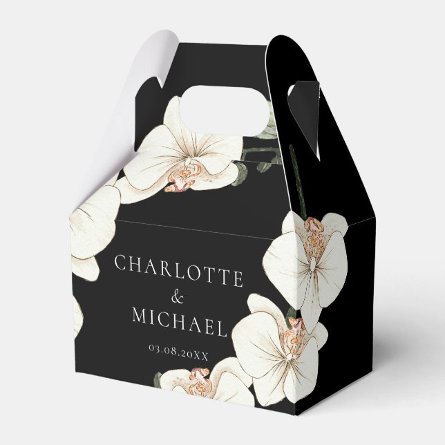  Floral Wedding Box Geschenkschachtel Presentaskar (Framsidan Sidan)