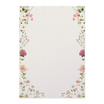 Floral Wedding Invitation