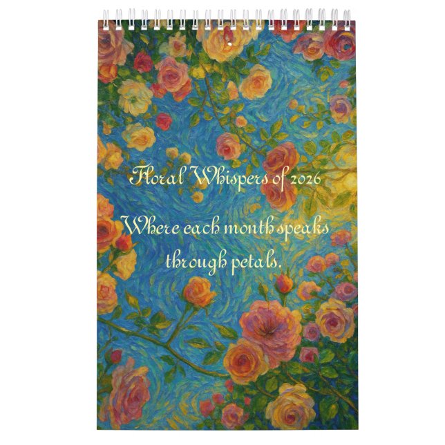 Floral Whispers of 2026 Kalender (Omslag)