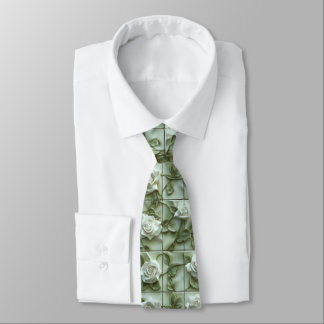 Florale 3D-Keramikfliesen 133/144 Krawatte Slips