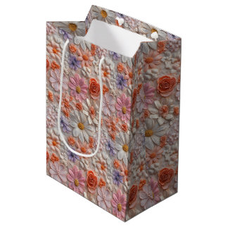 Florale 3D-Keramikfliesen 142/144