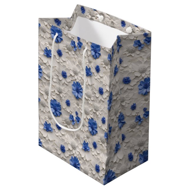 Florale 3D-Keramikfliesen 28/144 Mittlere Geschenk (Framsidan Vinklad)