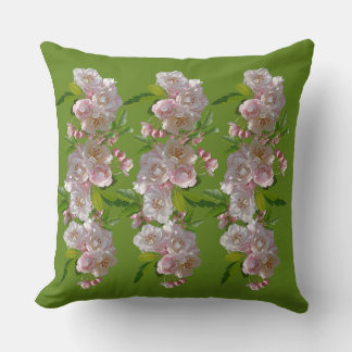FloralThrowPillow CozyDecor BloomInStyle Elegan Kudde