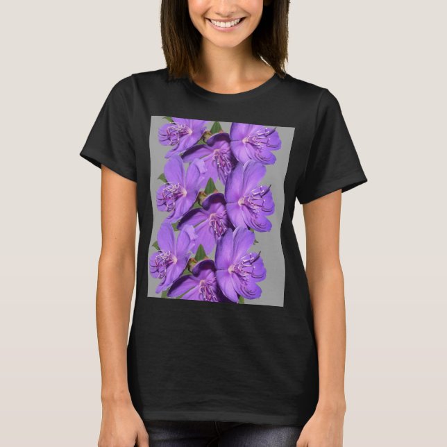 FloralTShirt WomensFashion StylishWear-Avslappnad T Shirt (Framsida)