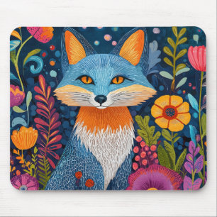 Floran Vibrant Fox Dot Art Amidst Lush Musmatta