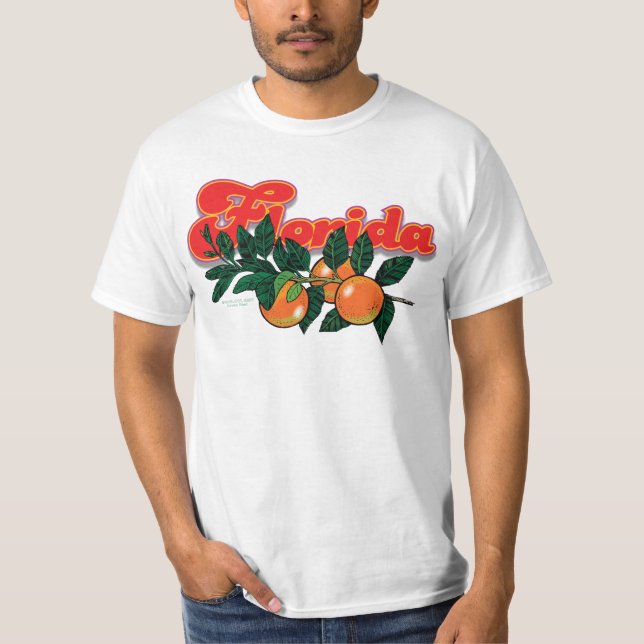 Floranges skjorta F/B T Shirt (Framsida)