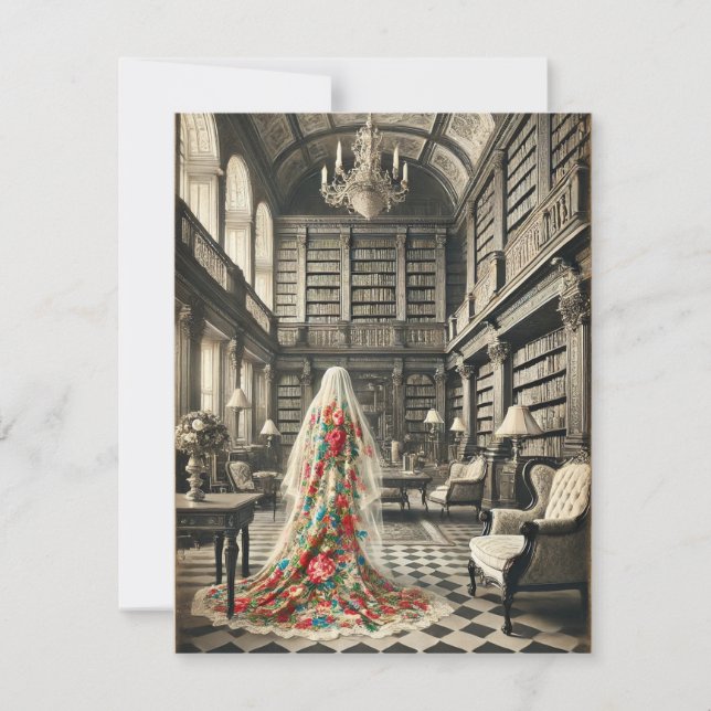 Florans sista kapitel - gotin Victorian Anteckningskort (Framsida)